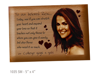 Wooden Plaque-1035 SM